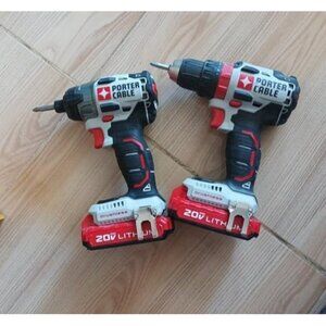 New 20V MAX Cordless Drill and Impact Driver, Power Tool Combo Kit